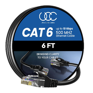 Cat 6 Ethernet Cable - 6 Feet